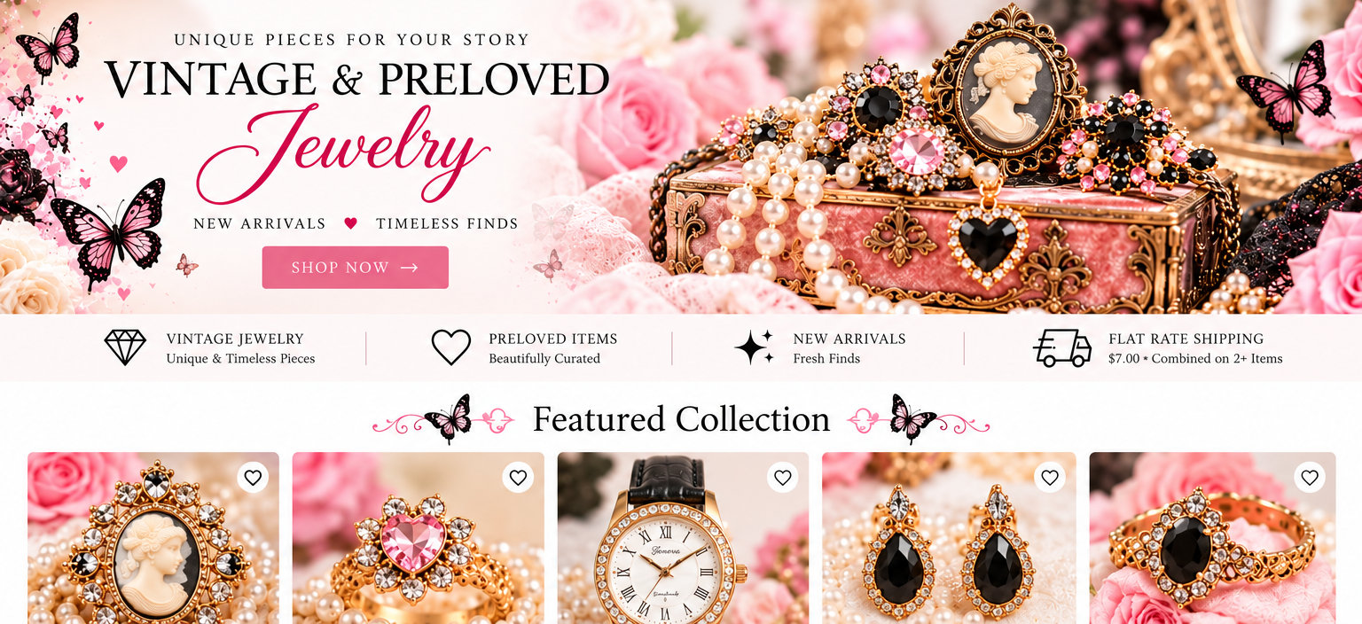 Vintage and preloved jewelry